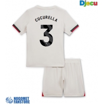 Chelsea Marc Cucurella #3 Gostujuci Dres za djecu 2025-26 Kratak Rukav (+ Kratke hlače)